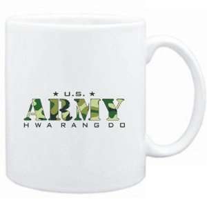 Mug White  US ARMY Hwa Rang Do / CAMOUFLAGE  Sports  