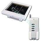 Gang LCD Touch Remote Switch Remote Wall Light Switch