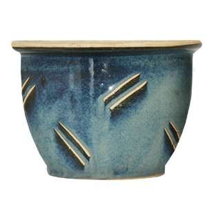  5 Diameter Cloche Pot   Ivan Blue Patio, Lawn & Garden