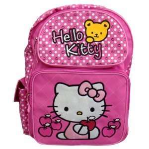  Hello Kitty Large Backpack (Pink W/bear) 