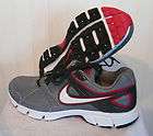 NEW Nike Downshifter 4 Mens Running Shoes 11 Grey/Red/White MSRP$70