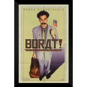  Borat FRAMED 27x40 Movie Poster Sacha Baron Cohen