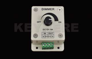 LED Dimmer DC 12V 8A Adjustable Controller Brightness  