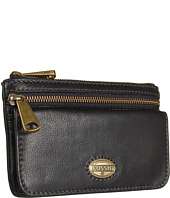 frame clutch $ 80 00 new  fossil campbell clutch $ 70 00 