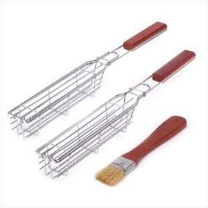    Bbq Grill Outdoor Cooking Accessory Kebab Tool Set