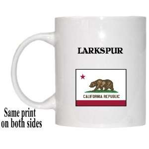    US State Flag   LARKSPUR, California (CA) Mug 