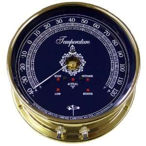  Downeaster Temperature Instrument, Navy Blue  Indoor 