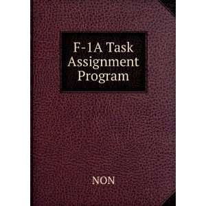 1A Task Assignment Program NON  Books