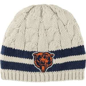   Bears Retro Sport Womens Throwback Cuffless Cable Knit Hat Sports