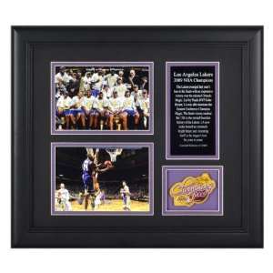  Los Angeles Lakers 2009 NBA Championship Framed 