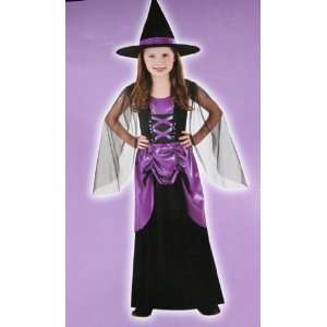 Midnight Witch Girls Large Costume Toys & Games