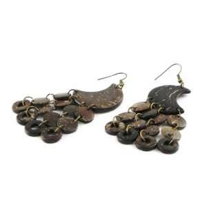  Earrings Beauté Nature brown. Jewelry