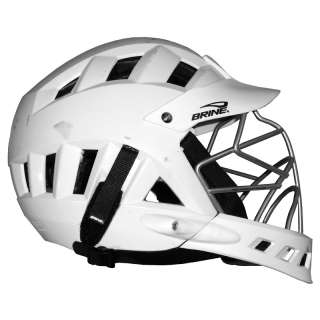 Mens Brine Triad ST2 Adult Lacrosse Helmet (White)  