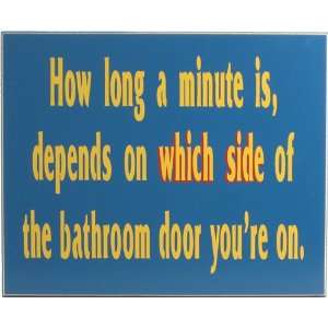  Bathroom Door Sign