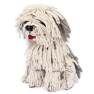  Dog Sheepdog, Berkley, Beads Handcraft Art
