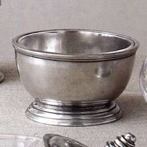  Arte Italica Pewter Condiments B3. Taovla Bowl with Glass 