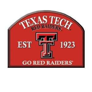  Texas Tech Red Raiders NCAA Arch Wood TEAMSIGNZ Sports 