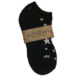  Maggies Organics   Socks Cotton Patterned Footie Size 10 