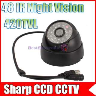 420TVL 48 IR DOME Surveillance Camera Day Night Vision  