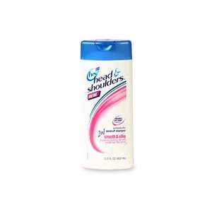 Head & Shoulders Dandruff Shampoo, Plus Conditioner, Smooth & Silky 