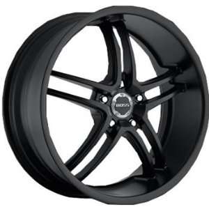 Boss 340 20x8.5 Black Wheel / Rim 5x115 with a 38mm Offset and a 82.80 