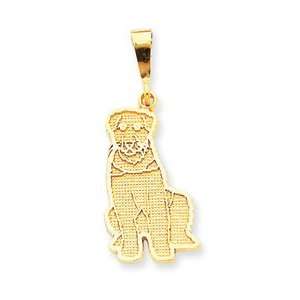  Airedale 14k Gold Charm [Jewelry]