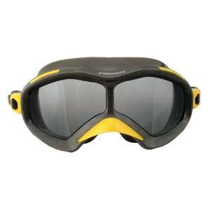 Promate Curved Swim Mask with Anti Fog Coating and Imapact Resistant 
