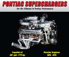   novi supercharger kit pontiac firebird gto trans 