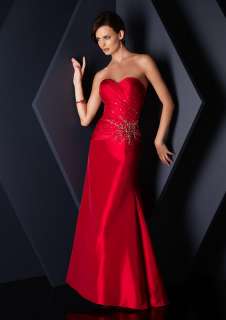 New Long Red Sweetheart Prom Dress Evening Dress Formal Party Dress 