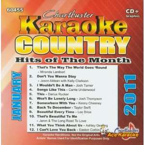   CB60455   Country Hits of the Month January 2011 Musical Instruments