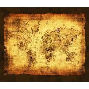 Old World Map Mousepad