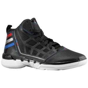 adidas adiZero Shadow   Mens   Basketball   Shoes   Black/Blue/Red