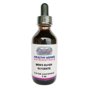 Healthy Aging Nutraceuticals Mens Silver Alcohol Free Glycerite 2 