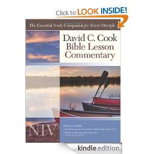Cooks NIV Bible Lesson Commentary 2009 10 The Essential Study 