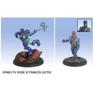  Pulp City Villains Rook & Francis Gator (2) Toys & Games