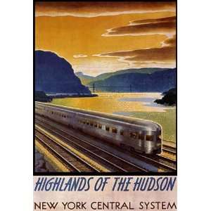 TRAIN HIGHLANDS OF THE HUDSON NEW YORK CENTRAL SYSTEM AMERICAN SMALL 
