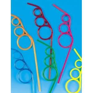 Plastic Silly Straws 10 (36/PKG) 