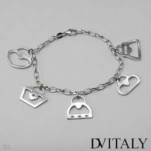  Dv Italy Sterling Silver Bracelet DV ITALY Jewelry