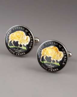 Sterling Cross Cuff Links  