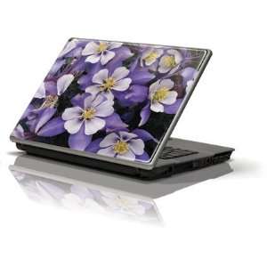  Blue Columbine Flower skin for Generic 12in Laptop (10.6in 