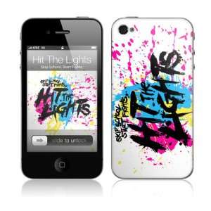   Skins MS HTL10133 iPhone 4  Hit The Lights  Splatter Skin Electronics