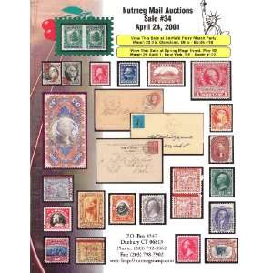 States Stamps, Covers and Postal History (Stamp Auction Catalog) (Sale 
