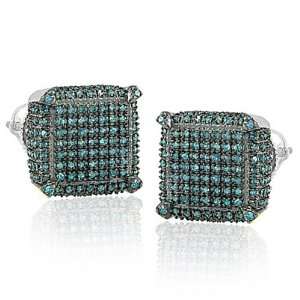   CTW Diamond Dice Shaped Earrings (G H color, I1 I2 clarity) Jewelry