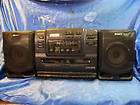 sony cfd 550 cassette radio stereo boombox vintage nocd returns