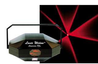NEW AMERICAN DJ LASER WIDOW 4.9mW Portable Red Laser 640282012409 