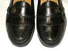 Mens Dress Shoes COLE HAAN Sz 9.5 D NEW HEELS, SOLE GUARDS Black Moc 