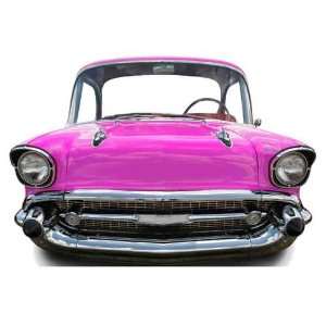  Pink Car   Stand In Large Cardboard Cutout / Standee 