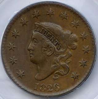 1826 Large Cent PCGS XF 40 Nice Original Coin  