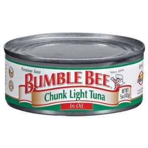 Bumble Bee Chunk Light Tuna In Oil Grocery & Gourmet Food