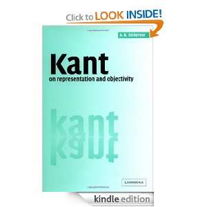 Kant on Representation and Objectivity A. B. Dickerson  